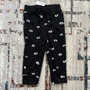 Gap Playtime Faves Jogger Pull On Sweatpants Toddlers Boys Size 2T Black New NWT
